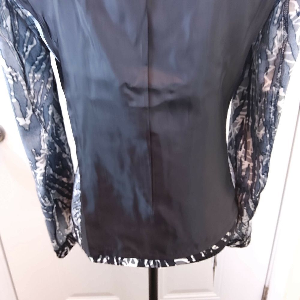 Brandon Thomas black zebra 3 button jacket - Picture 9 of 13